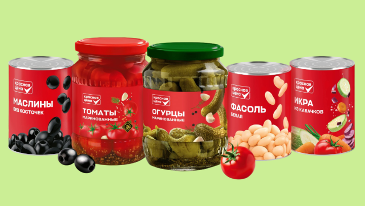 «Пятерочка» обновила дизайн собственной торговой марки «Красная цена» (ФОТО)