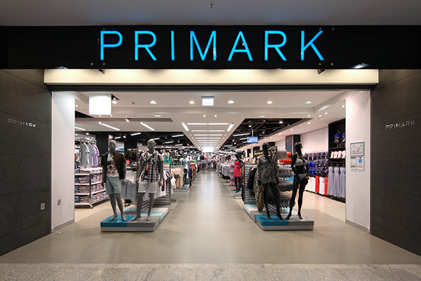 Ритейлер Primark продемонстрировал высокие темпы роста продаж