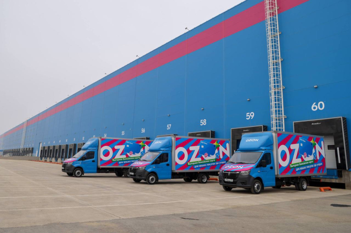 Складская площадь Ozon за год увеличилась более чем на треть