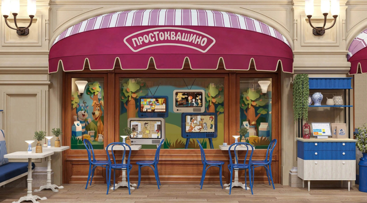 &laquo;Логика молока&raquo; открыла кафе &laquo;Простоквашино&raquo; в ГУМе