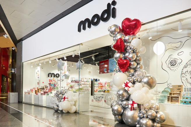 Сеть modi открыла свой 100-ый магазин
