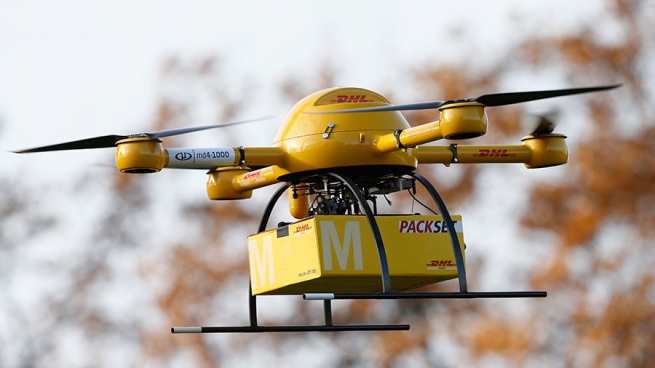 Перевозки грузов дронами легализуют к 2019 году
