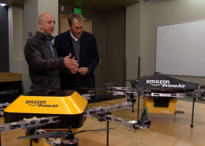 Amazon хочет выделить для дронов отдельную воздушную зону