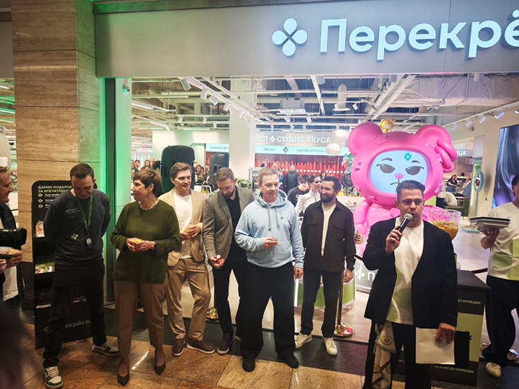 «Перекрёсток» запустил супермаркет в новом формате с уникальными гастрономическими пространствами