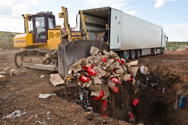 За день Россия уничтожила более 300 тонн санкционных продуктов