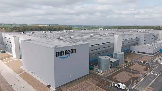 Amazon открыл новый логистический центр в Нортгемптоне