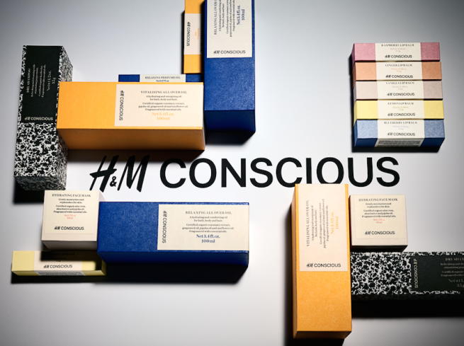 H&M выпустил собственную линию экокосметики
