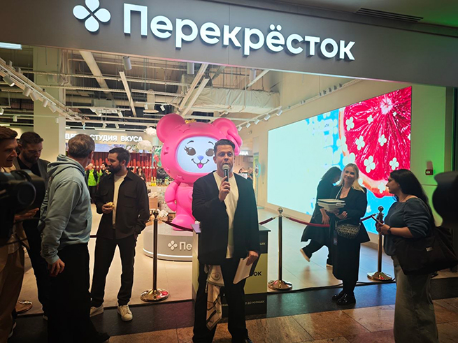«Перекрёсток» запустил супермаркет в новом формате с уникальными гастрономическими пространствами