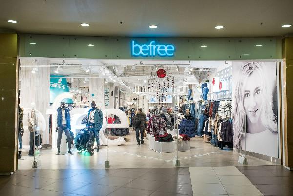 Befree откроет первые большеформатные магазины