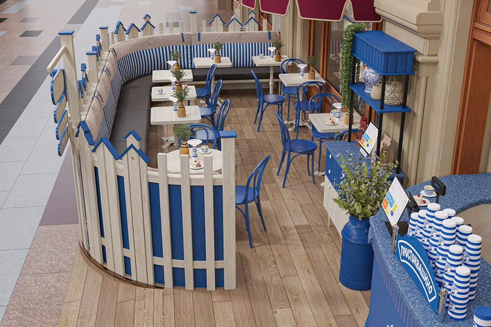 &laquo;Логика молока&raquo; открыла кафе &laquo;Простоквашино&raquo; в ГУМе