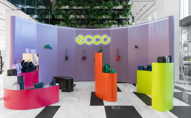 Бренд ECCO открыл pop-up магазин в универмаге «Цветной»