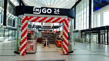 «Магнит» открыл «Магнит GO» в Новосибирском аэропорту