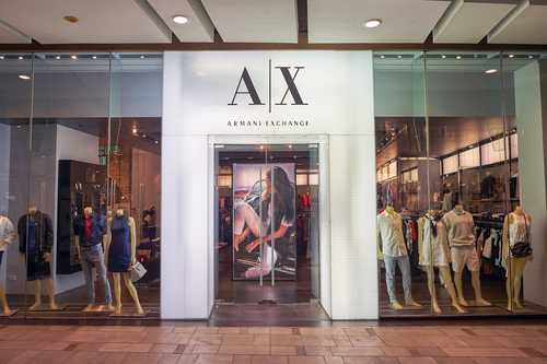 Armani Exchange открывает дебютный магазин в Екатеринбурге