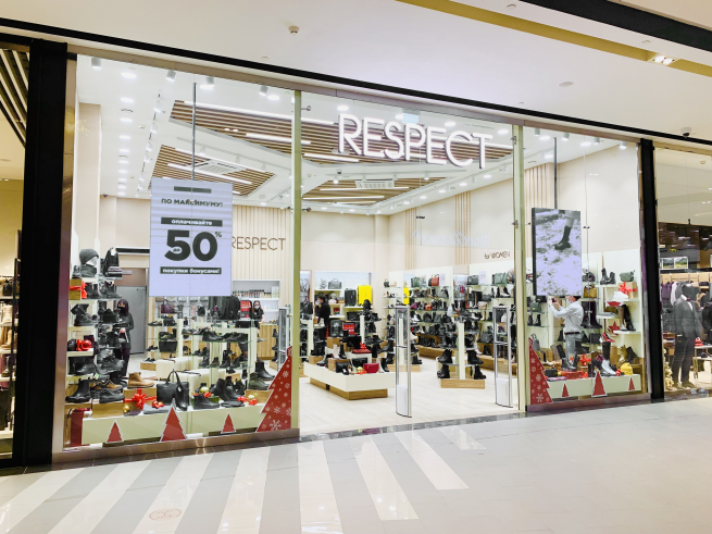 Respect открыл магазин в новом концепте в ТРЦ «Павелецкая плаза»