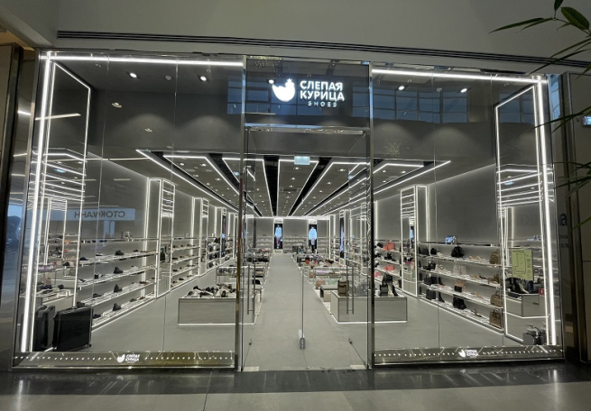Новый обувной бутик «Слепая курица» открылся в ТЦ «Химки»