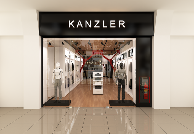 KANZLER открыла свой самый большой магазин на месте Massimo Dutti