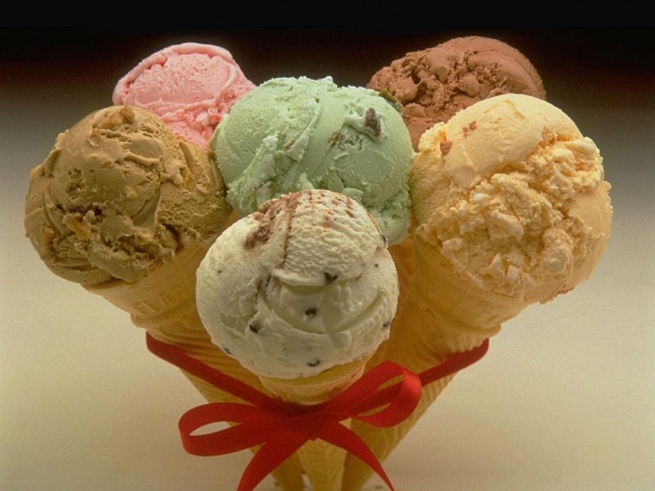 Москвичи съедают в жару более 200 тонн мороженого 