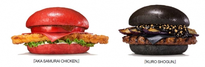 В Burger King можно будет купить красные бургеры