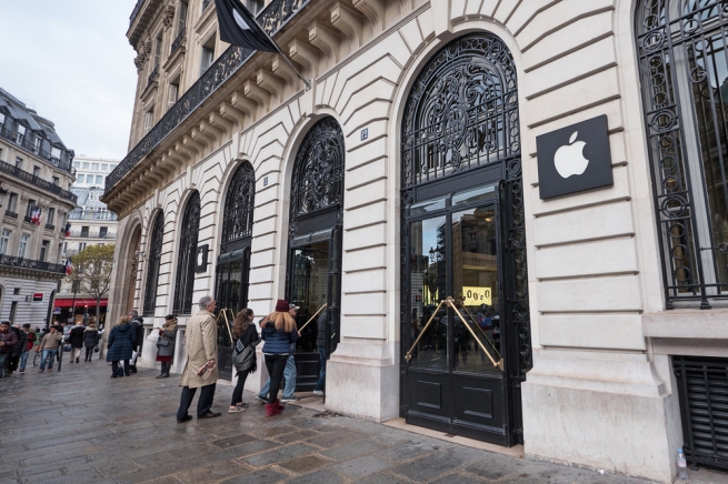 Налоговые службы Франции требуют от Apple €12 млн неуплаченных налогов