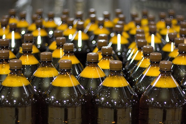Пиво в пластиковых бутылках отправят за границу 