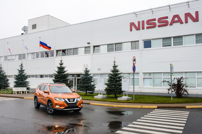 Nissan продлил простой работы завода в Санкт-Петербурге до конца года
