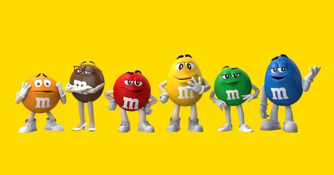 Компания Mars обновит облик персонажей из рекламы M&M’s