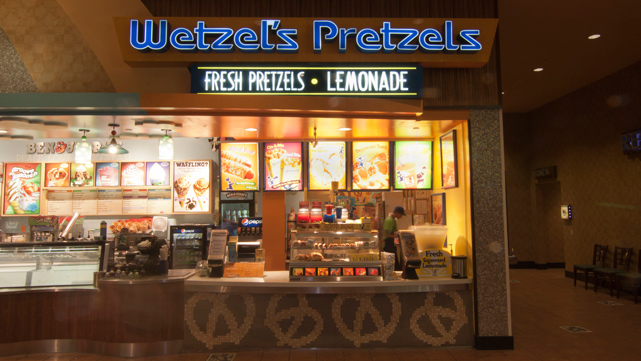 В России расширяется Wetzel’s Pretzels