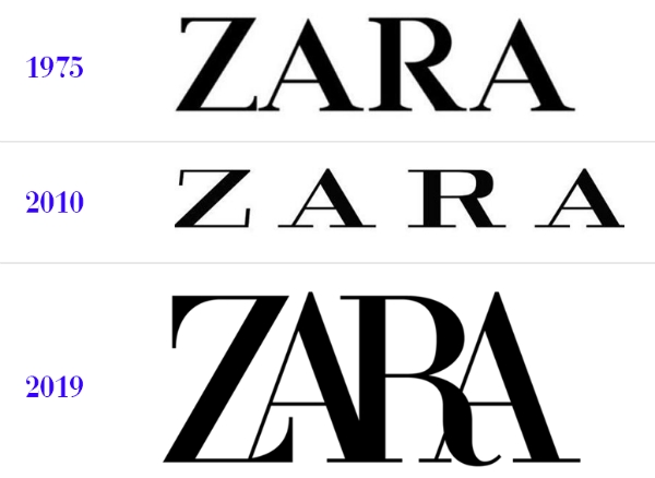 Zara обновила логотип