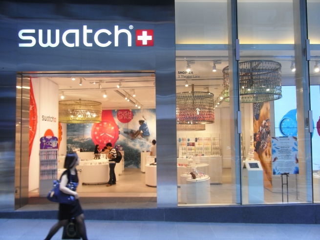 Swatch сообщил о росте продаж в России