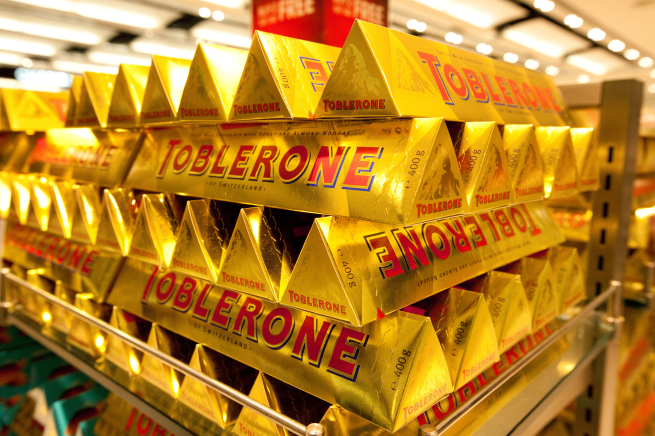 Производитель шоколада Toblerone регистрирует бренд мясных деликатесов