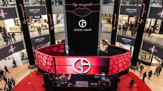 Первый в Европе бьюти-бутик Giorgio Armani открылся в Москве