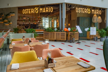 В ТЦ «Авиапарк» открылся ресторан «Остерия Марио»