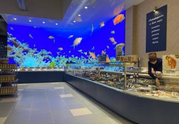 «Бахетле» открыла в казанском супермаркете флагманский отдел морепродуктов