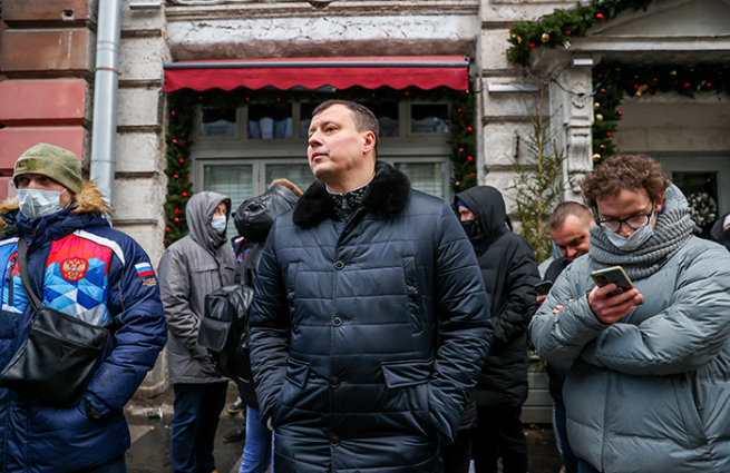 Полиция задержала ресторатора, выступающего против QR-кодов