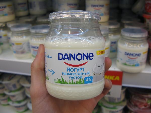 Danone не будет участвовать в эксперименте по маркировке молочных продуктов