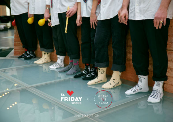 St.Friday Socks выпустил коллекцию носков совместно с Центром комплексной поддержки людей с аутизмом «Антон тут рядом»