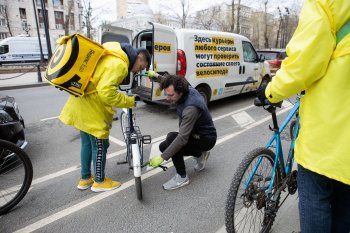 Яндекс Еда вводит мониторинг скорости для велокурьеров