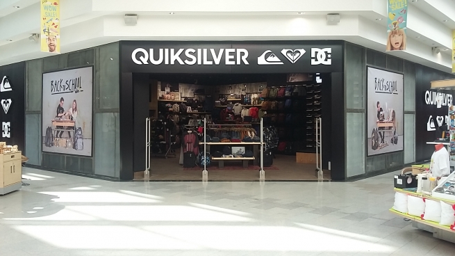 В Красноярске открылся первый магазин Quicksilver