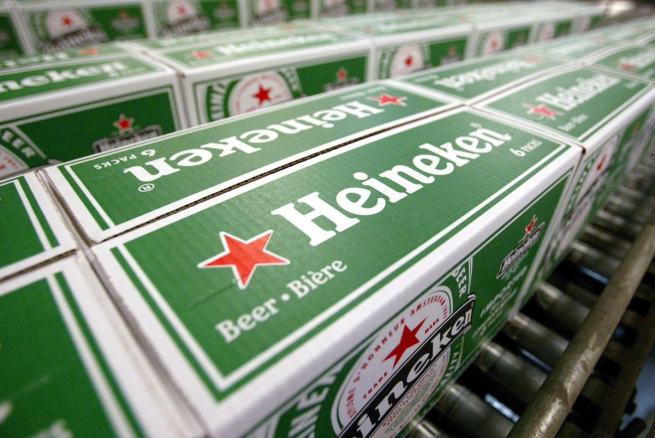 Объем продаж Heineken в третьем квартале вырос слабее прогнозов