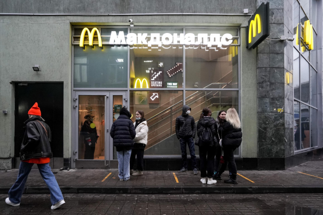 Приостановка деятельности «Макдоналдс» в РФ обойдется компании в 50 млн долларов в месяц