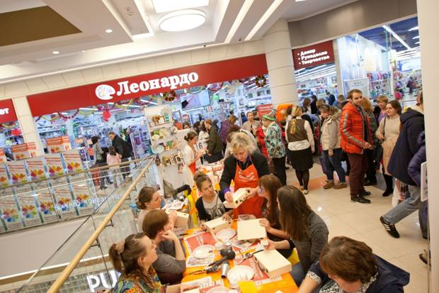 Сеть хобби-гипермаркетов «Леонардо» проводит фестиваль творчества