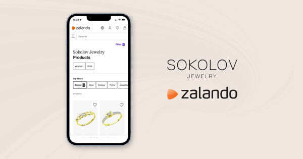 SOKOLOV запустил продажи через интернет-площадку Zalando