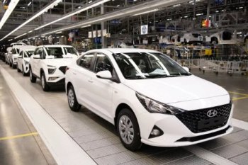 Завод Hyundai в Санкт-Петербурге возобновил работу после простоя