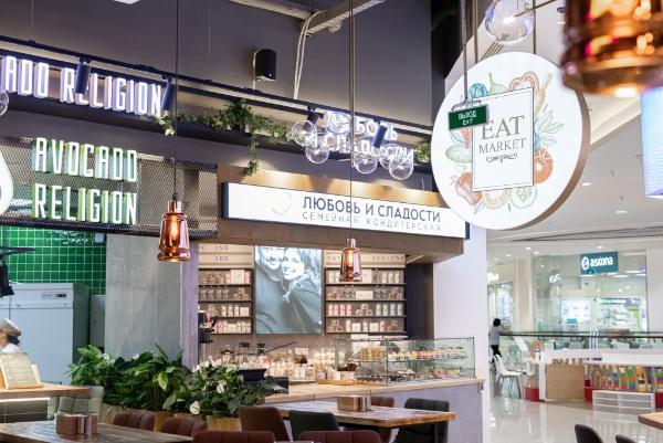 Фуд-холл Eat Market открылся на Кутузовском проспекте Фуд-холл Eat Market открылся на Кутузовском проспекте