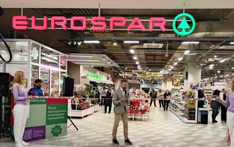 В Москве открылся флагманский инновационный EUROSPAR