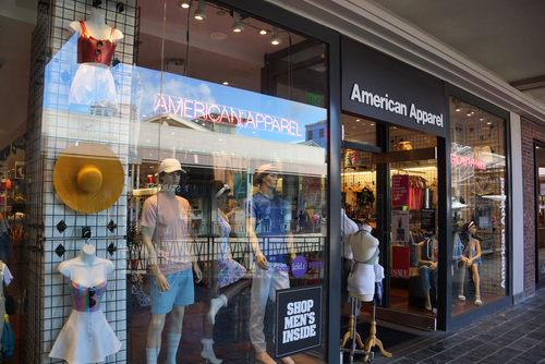 American Apparel закрыл практически все магазины в Великобритании