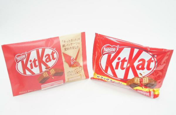Пластиковую упаковку шоколада KitKat в Японии сменят на бумажную