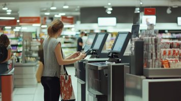 Покупатели стали чаще выбирать кассы самообслуживания