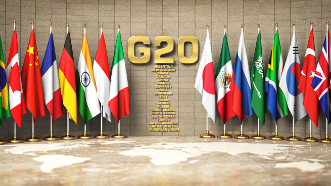 Внешняя торговля стран G20 снизилась впервые за два года