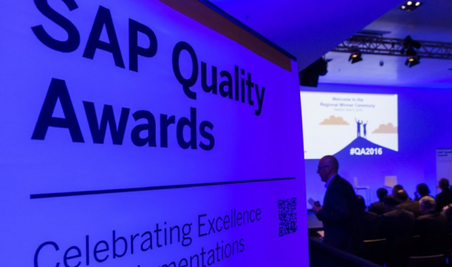 Итоги конкурса Sap Quality Awards 2016